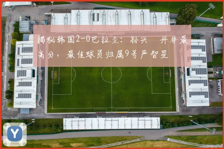 揭秘韩国2-0巴拉圭:孙兴慜并非最高分,最佳球员归属9号严智星