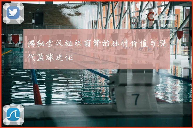 揭秘索汉组织前锋的独特价值与现代篮球进化
